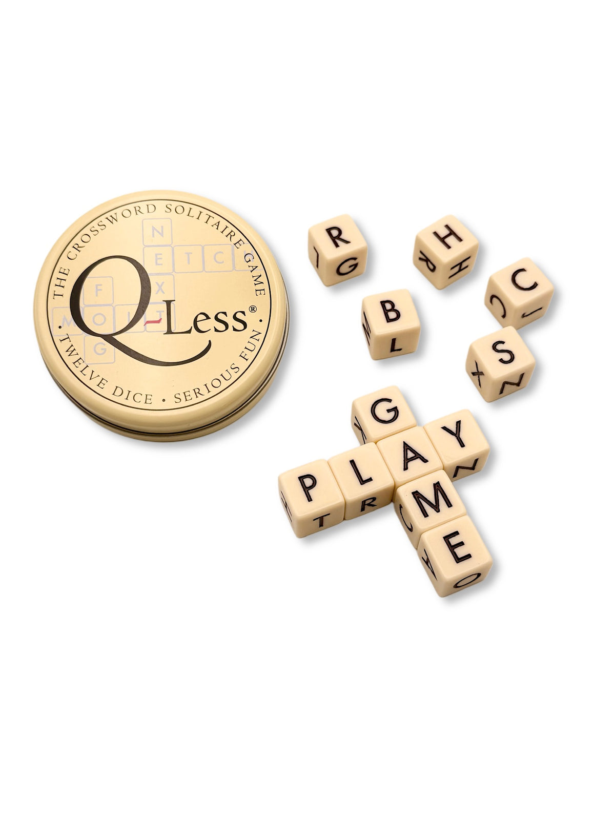 Q-Less | The Crossword Solitaire Game